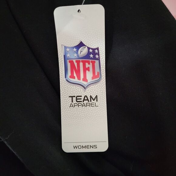 NFL New Orleans Saints Football Long Sleeve T-Shirt Women 2X Black Cotton NEW - Picture 6 of 9